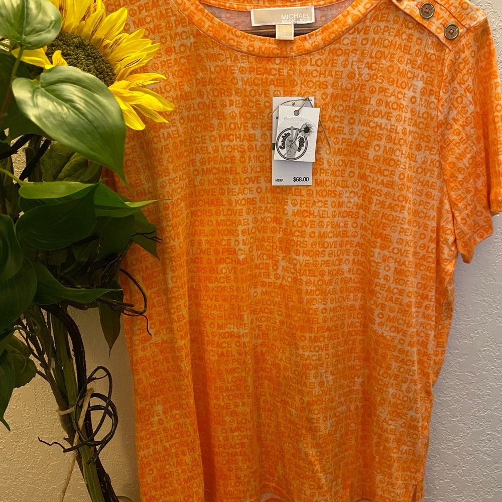 Michael Kors~Peace~Love T-Shirt